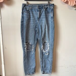 American Eagle mom jeans size 14